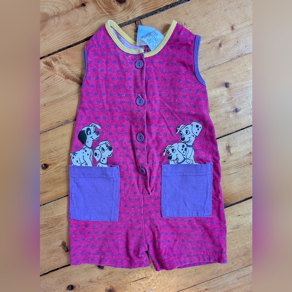 Vintage Disney 101 Dalmatians Romper